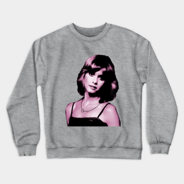 Olivia Newton-John - True Aussie legend Crewneck Sweatshirt by CaraMia Vintage